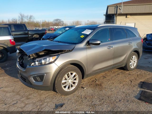 5XYPGDA36GG110307 KIA Sorento 2.4l Lx