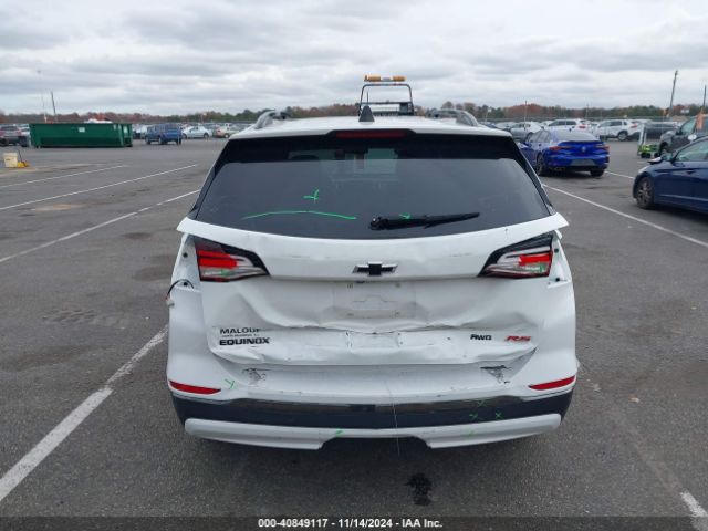 3GNAXWEV8NS189561 Chevrolet Equinox Awd Rs