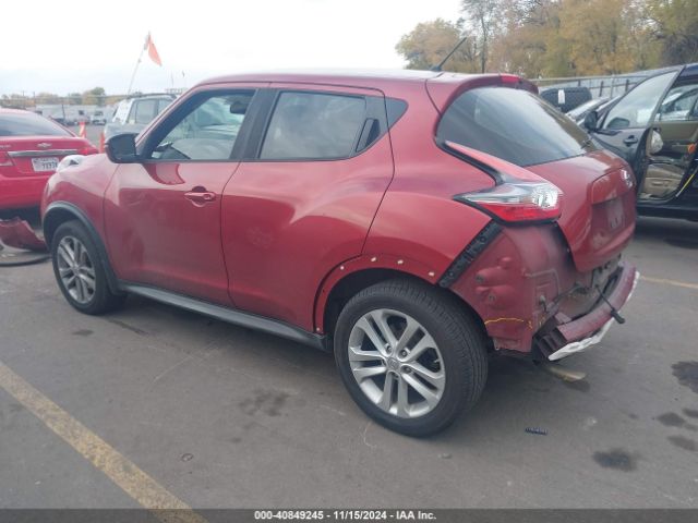 JN8AF5MV2FT565030 Nissan JUKE S