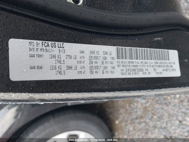 3C4PDCAB8KT858858 Dodge Journey Se Value Package