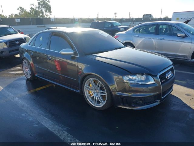 2007 AUDI RS 4 WUARU78E97N903283