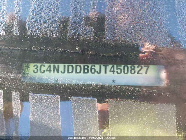 3C4NJDDB6JT450827 Jeep Compass Trailhawk 4x4