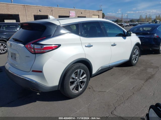 5N1AZ2MH1HN129915 Nissan MURANO S