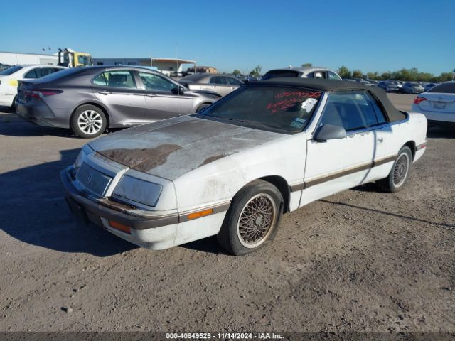 1989 CHRYSLER LEBARON 1C3XJ45A1KG217320 Photo 1