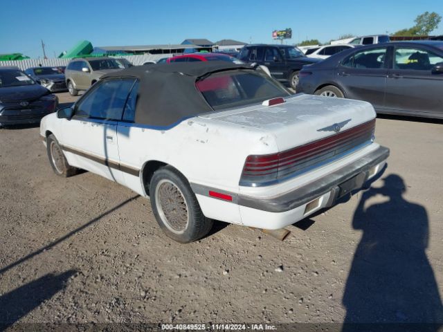 1989 CHRYSLER LEBARON 1C3XJ45A1KG217320 Photo 2