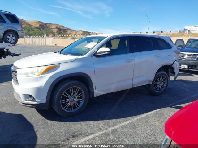 5TDZARFH9ES005370 Toyota Highlander Le