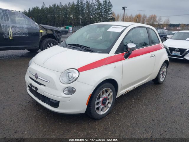 2012 FIAT 500 3C3CFFAR6CT303503 Photo 1