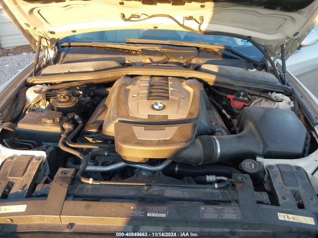 Aukcja sprzedaży 2007 Bmw 650i, vin: WBAEK13547CN80579, numer aukcji: 40849663