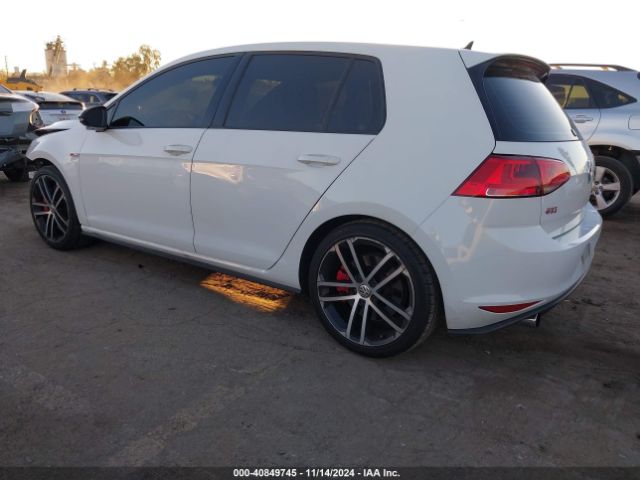 3VW447AU1HM006900 Volkswagen Golf Gti Autobahn 4-door/s 4-door/se 4-door/sport 4-door