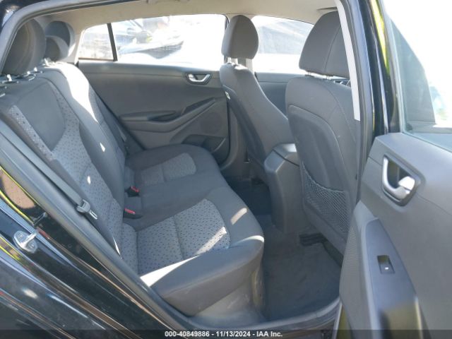 KMHC65LC3HU030544 Hyundai Ioniq Hybrid Blue