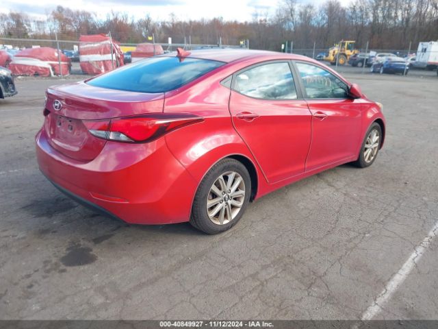 KMHDH4AE3GU517884 Hyundai ELANTRA SE