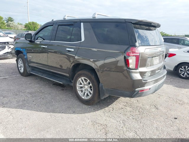 Chevrolet Tahoe 2wd Lt 2021 1GNSCNKDXMR149909 Image 3