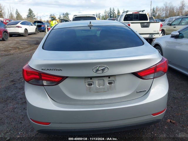 Hyundai Elantra Limited 2016 5NPDH4AE9GH668713 Image 16