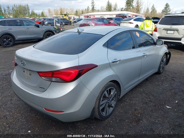Hyundai Elantra Limited 2016 5NPDH4AE9GH668713 Image 4
