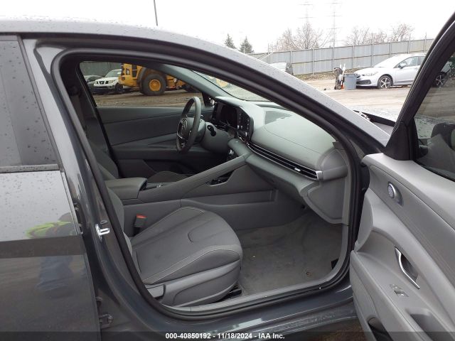 KMHLM4AJ3PU082806 Hyundai Elantra Hybrid Blue