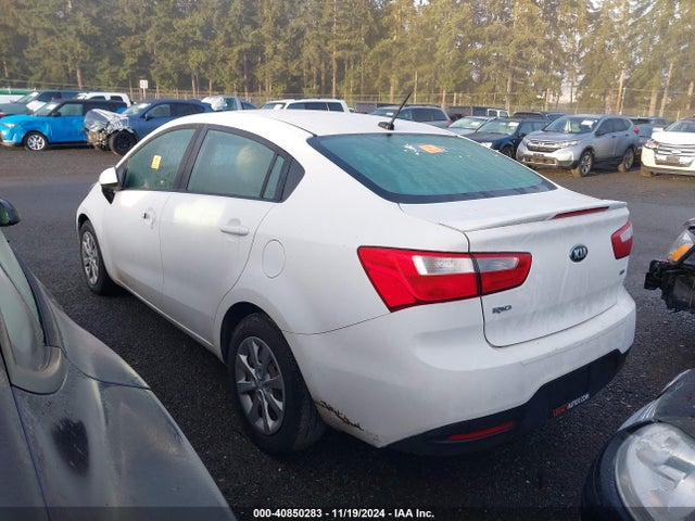 KIA RIO LX 2014 KNADM4A30E6338716 Image 3