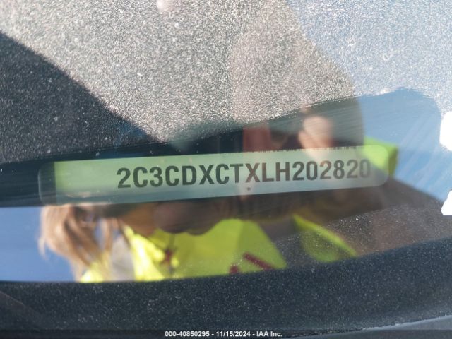 2C3CDXCTXLH202820 Dodge CHARGER R/T