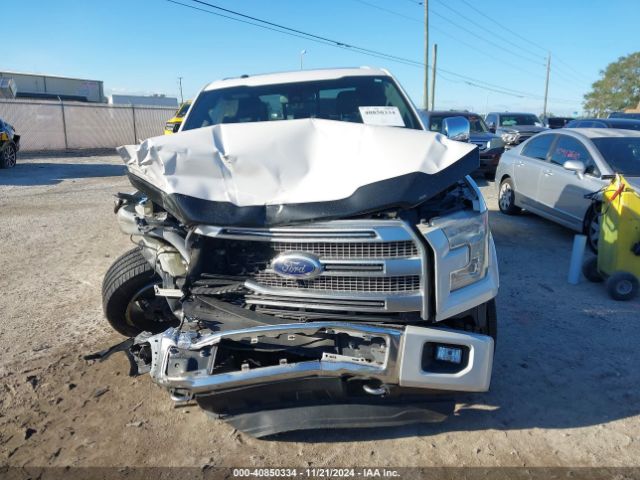 1FTEW1EF2FFA67972 Ford F-150 Platinum