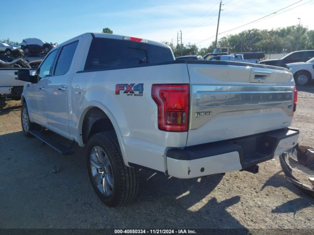 1FTEW1EF2FFA67972 Ford F-150 Platinum