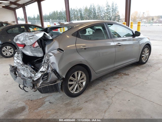 Hyundai ELANTRA SE 2014 KMHDH4AE6EU042325 Image 4