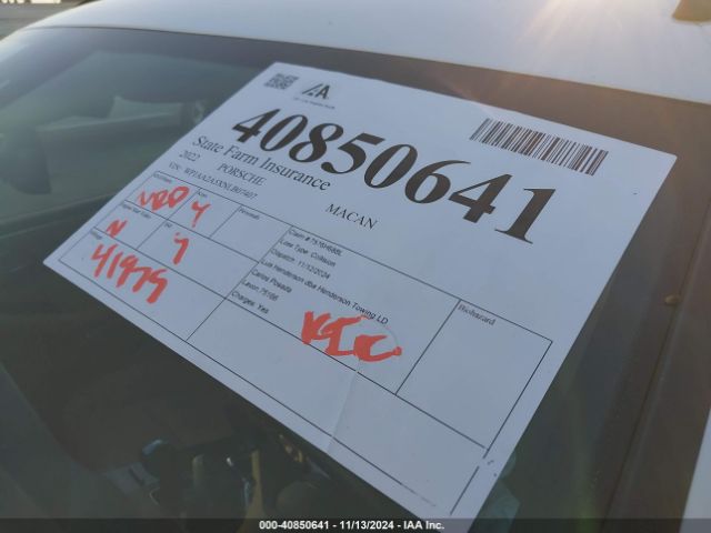 WP1AA2A5XNLB07407 Porsche Macan