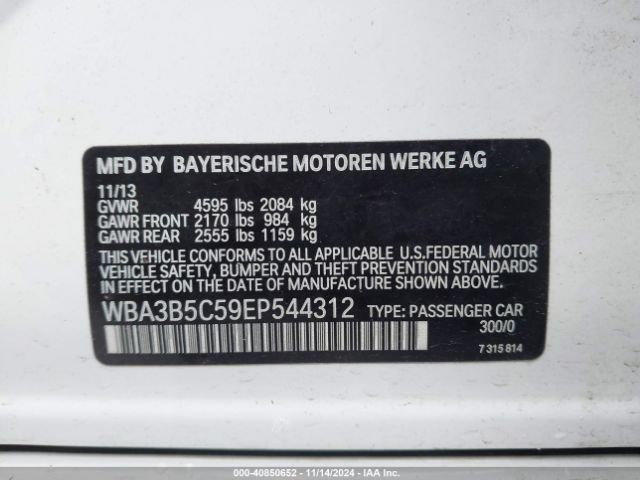WBA3B5C59EP544312 BMW 328i Xdrive