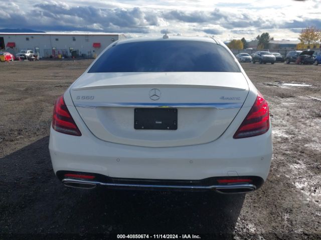 WDDUG8GB8JA393217 Mercedes-Benz S 560 4matic
