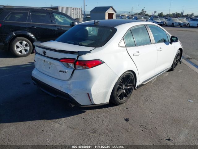 5YFS4MCE6MP078032 Toyota Corolla Se Apex Edition