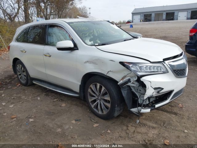 2015 ACURA MDX 5FRYD4H47FB007039 Photo 0