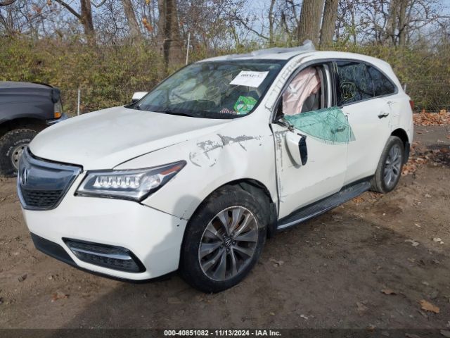 2015 ACURA MDX 5FRYD4H47FB007039 Photo 1