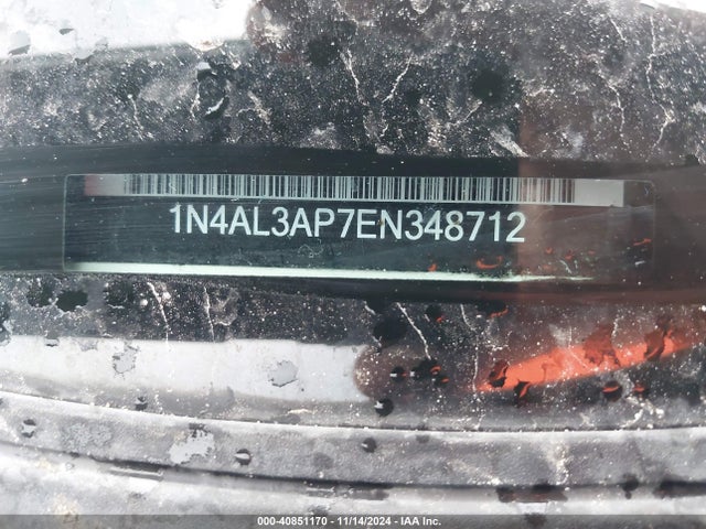 1N4AL3AP7EN348712 Nissan Altima 2.5 Sl