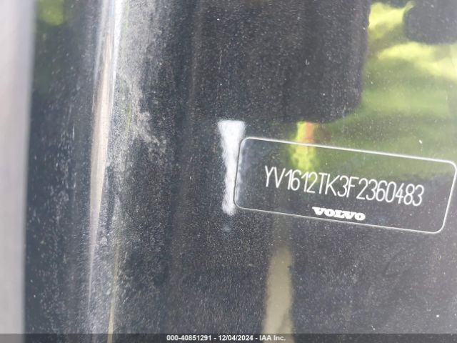 YV1612TK3F2360483 Volvo S60 T5 Premier