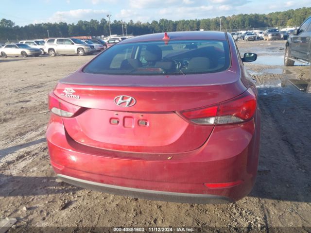 5NPDH4AE4FH553886 Hyundai ELANTRA SE