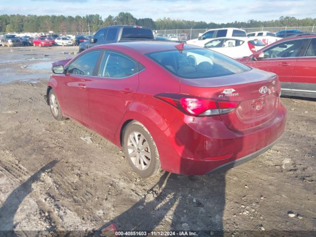 5NPDH4AE4FH553886 Hyundai ELANTRA SE