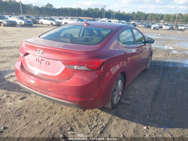 5NPDH4AE4FH553886 Hyundai ELANTRA SE