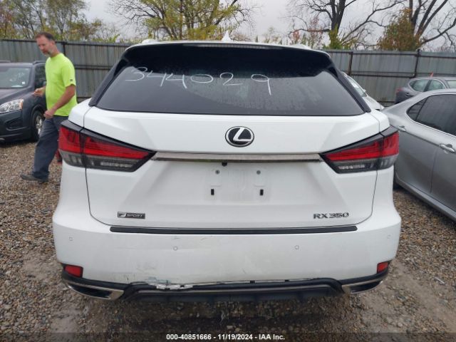 2T2SZMDA8NC344029 Lexus Rx 350 F Sport Appearance
