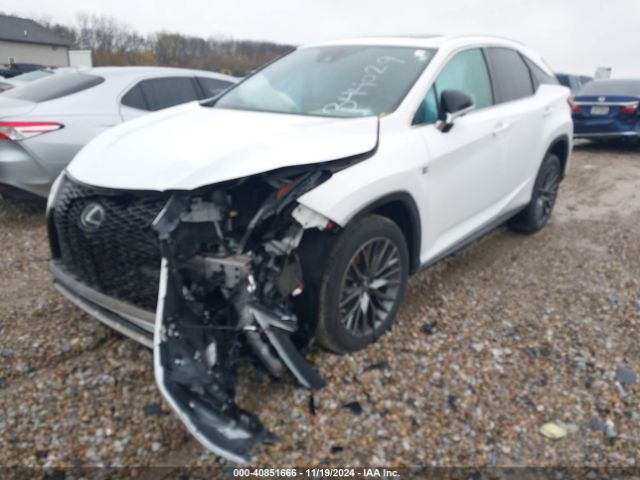 2T2SZMDA8NC344029 Lexus Rx 350 F Sport Appearance