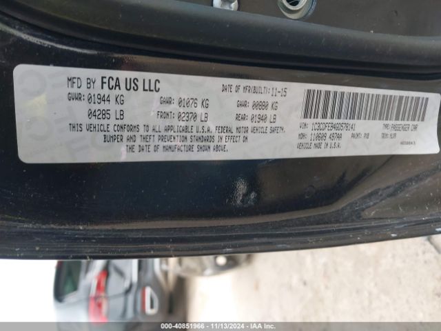 1C3CDFEB4GD578141 Dodge DART GT