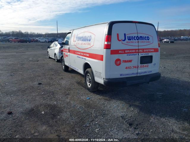 1GTW7AFF8H1159474 GMC Savana 2500 Work Van