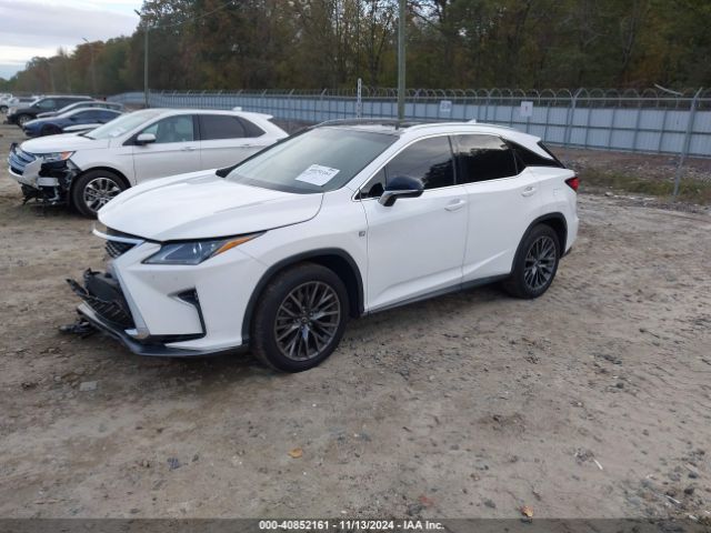 2T2BZMCA7GC005315 Lexus Rx 350 F Sport
