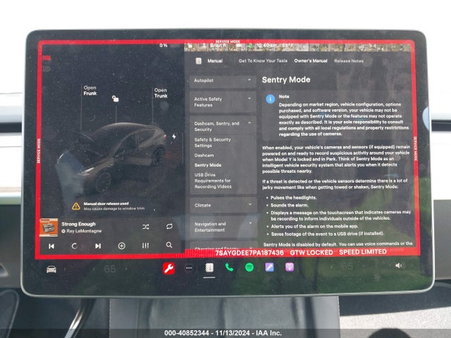 2023 TESLA MODEL Y 7SAYGDEE7PA187436 Photo 6