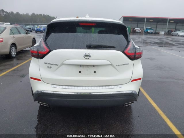 5N1AZ2DJ2LN158562 Nissan Murano Platinum Fwd