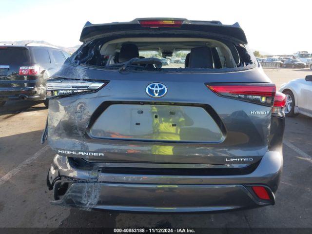 5TDYARAH7PS016826 Toyota Highlander Hybrid Limited