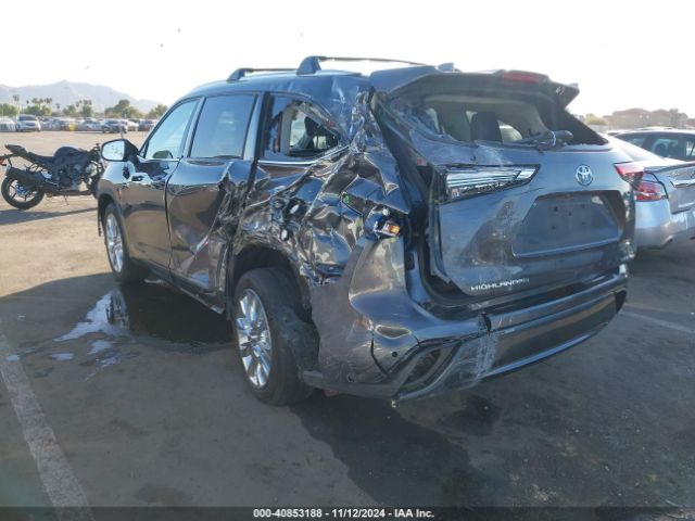 5TDYARAH7PS016826 Toyota Highlander Hybrid Limited