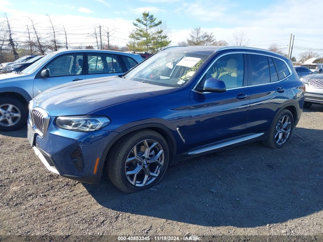 BMW X3 Xdrive30i 2022 5UX53DP01N9J64711 Image 2