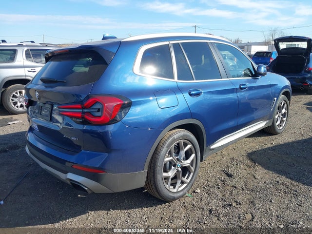 BMW X3 Xdrive30i 2022 5UX53DP01N9J64711 Image 4