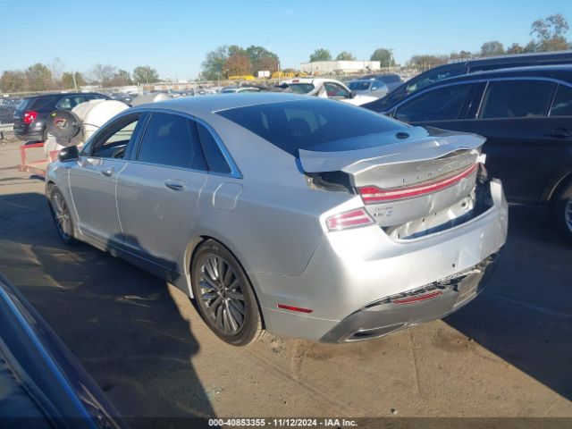 3LN6L5A90JR620842 Lincoln Mkz Premiere