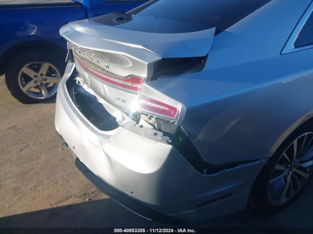 3LN6L5A90JR620842 Lincoln Mkz Premiere