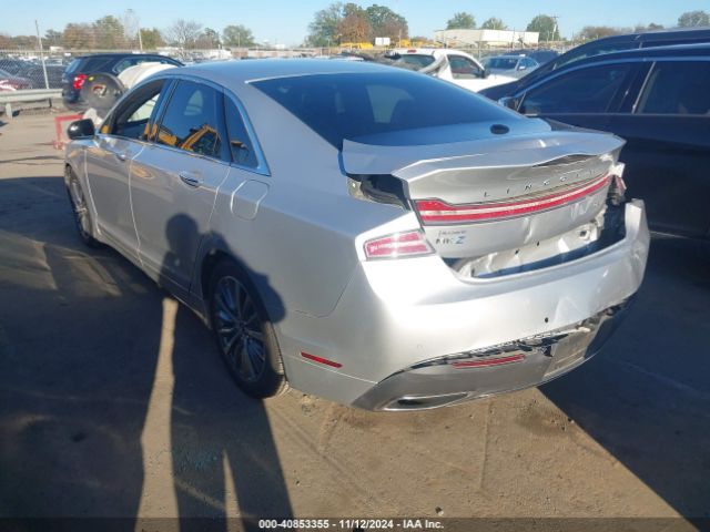3LN6L5A90JR620842 Lincoln Mkz Premiere