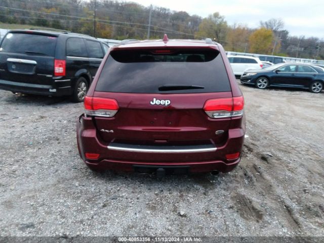 1C4RJFCG0GC498175 Jeep Grand Cherokee Overland